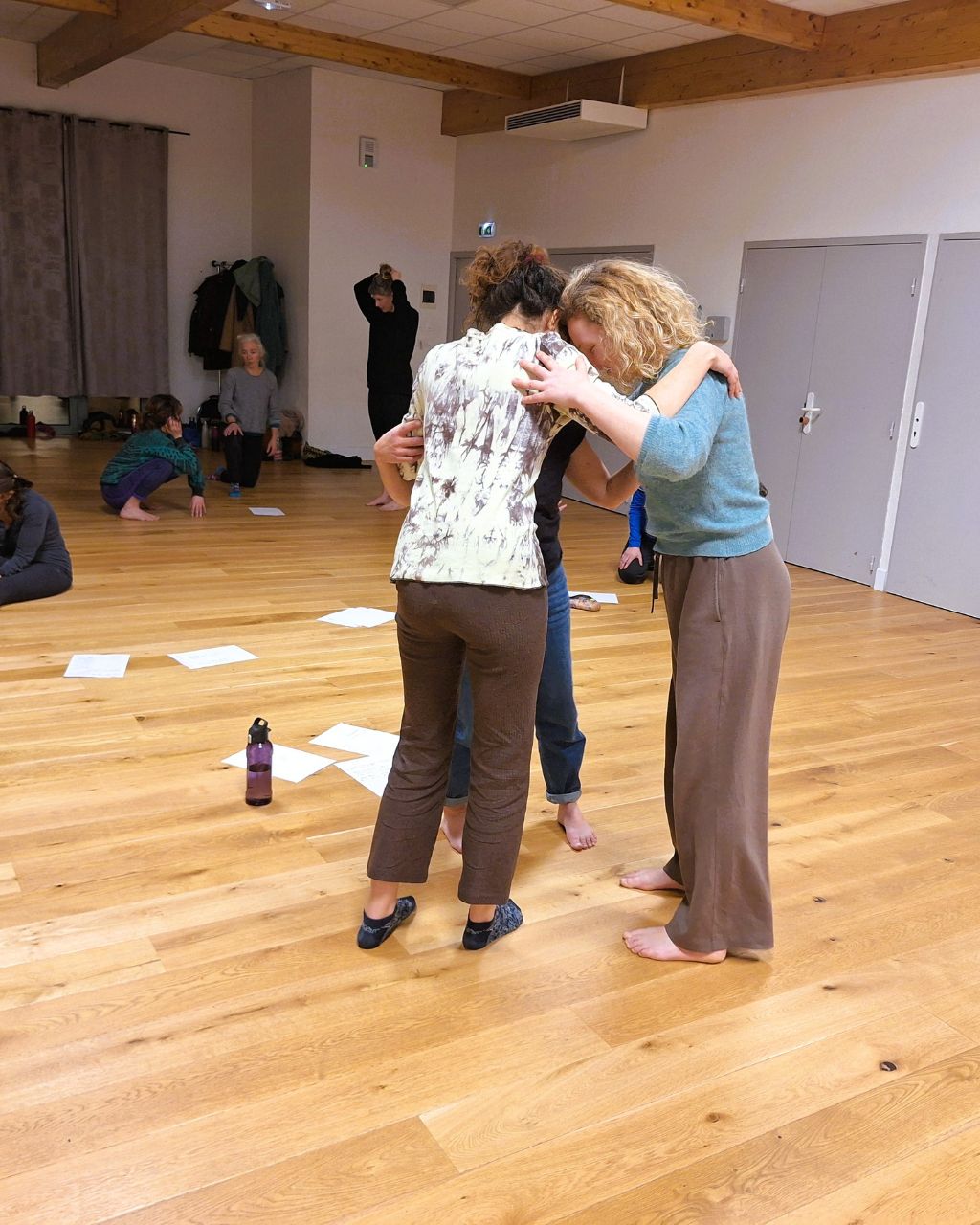 Compagnie A travers Ciels Spectacle dromois participatif et vivant en extérieur comme içi, par la Compagnie A Travers Ciels Dieulefit