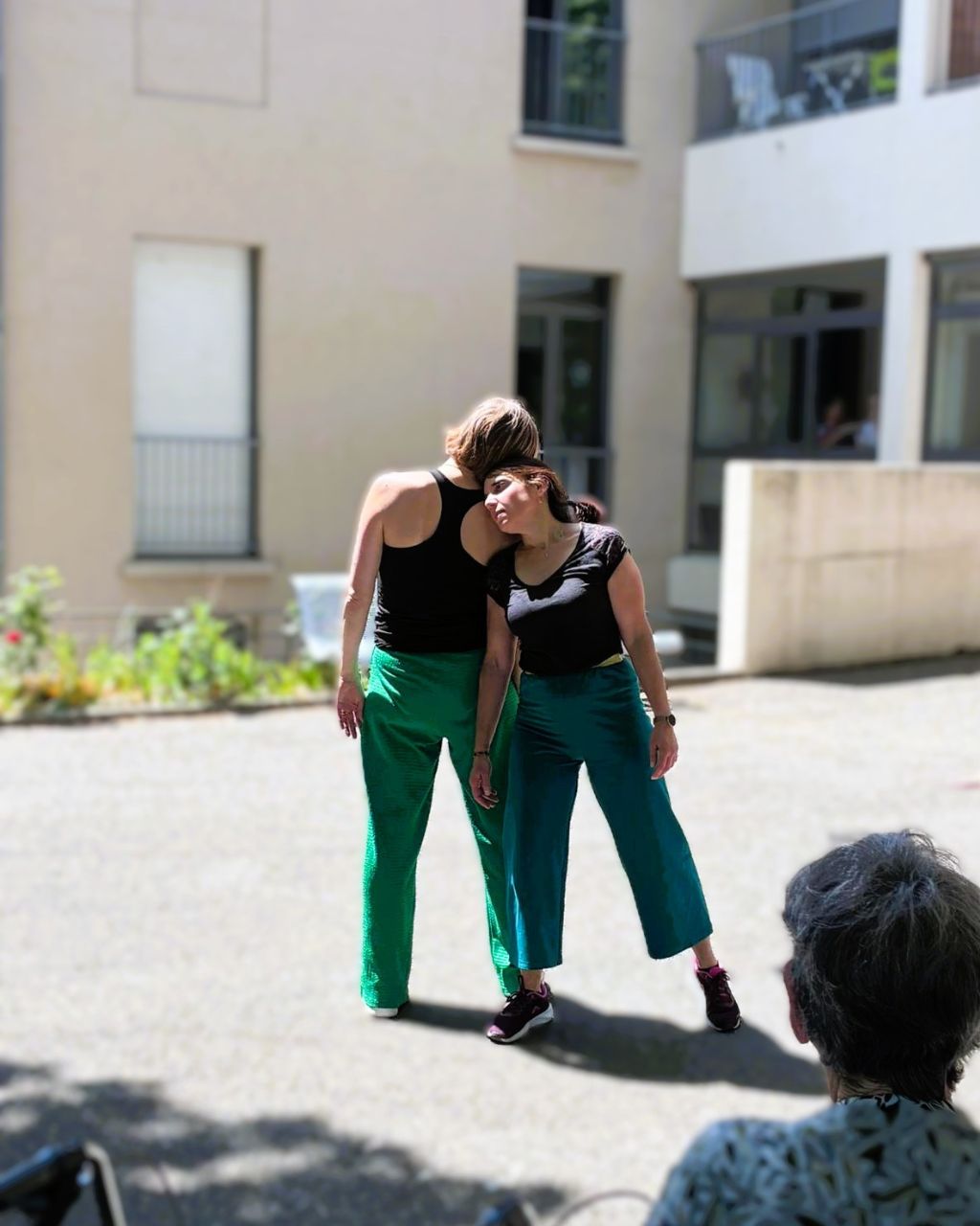 Compagnie A travers Ciels Spectacle dromois participatif et vivant en extérieur comme içi, par la Compagnie A Travers Ciels Dieulefit